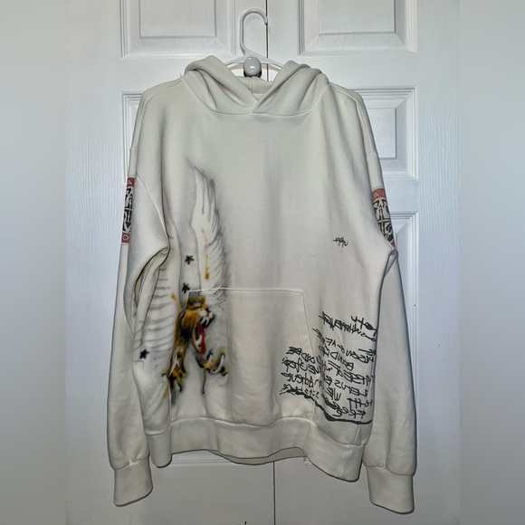 Travis Scott Circus Maximus Tour UTOPIA Off White Hoodie - Picture 5 of 6
